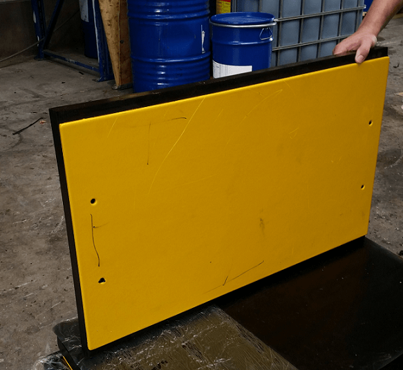 Ridderflex polyurethaan platen voor toepassing onder zeewater Ridderflex polyurethaan platen voor toepassing onder zeewater