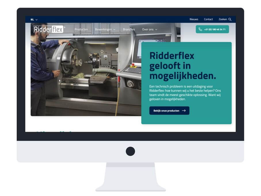 Nieuws onder zon: onze website